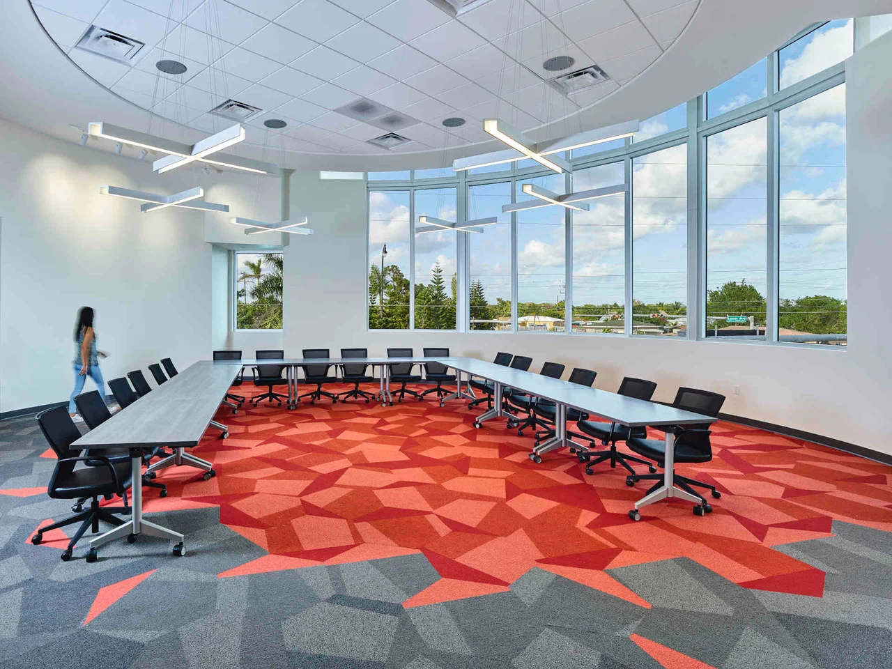 The Larcenia J. Bullard Plaza - Conference Room